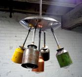 Dieselpunk Sputnik Chandelier Or Pendant Ceiling Fixture 1 small