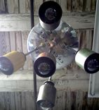 Dieselpunk Sputnik Chandelier Or Pendant Ceiling Fixture 2 small