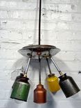 Dieselpunk Sputnik Chandelier Or Pendant Ceiling Fixture 3 small