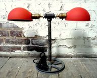 Industrial Style Table Lamp Inspired By 1930'S Industrial Factory Lighting 1 small