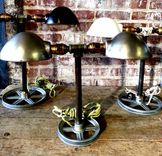 Industrial Style Table Lamp Inspired By 1930'S Industrial Factory Lighting 7 small