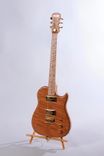 Quarter-Sawn Cherry Lincsonic Electric Guitar 2 small