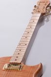 Quarter-Sawn Cherry Lincsonic Electric Guitar 3 small
