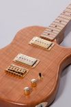 Quarter-Sawn Cherry Lincsonic Electric Guitar 4 small