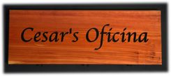 Cedar Signs 5 small