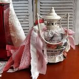 French Table Lamp Night Light Vintage Style Lantern 4 small