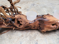Grapevine Candle Holder Made From Retired Cabernet California Grapevines - 100% Recycled! 100121-67 4 small