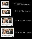 Voice Memorial Gift, Soundwave Art Qr Code, In Loving Memory, Photo Canvas Print 6 small