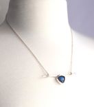 Labradorite Twig Bar Necklace Minimalist 2 small