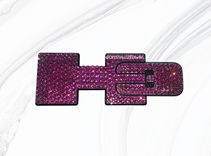 Hummer H3 Crystallized Car Horse Emblem Bling Genuine European Crystals Bedazzled 3 small