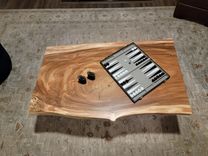 Monkey Pod Live Edge Coffee Table 6 small