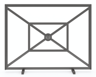 Metal Fireplace Screen (Alexander) 2 small