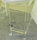 Acrylic Corner Desk - Hand Crafted, Made To Order, Vast Variety Of Size And Color Options 3 small