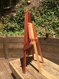Folding Redwood Sun / Beach / Deck Lounge 2 small