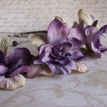 Custom Designed Flower Wedding Headband 5 small