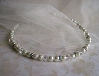 Custom Pearl Headband Tiara 1 small