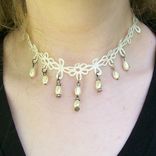 Pearl Bridal Choker Necklace 5 small