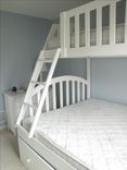 Queen And Xl Twin Bunk Bed With Full Trundle 4 small