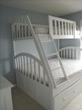 Queen And Xl Twin Bunk Bed With Full Trundle 3 small