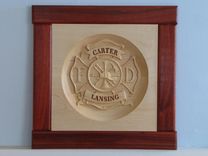 Personalized Firefighter Plaque 1 small