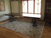 Rustic Expanding Dining Room Table 3 small