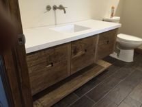 Floating Vanity Clear Pine 1 small