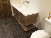 Floating Vanity Clear Pine 3 small