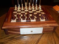 Exotic Wood Chest Board 1 small