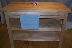 Butcher Block Kitchen Island 1 small