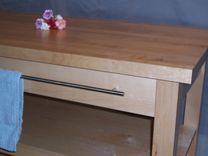 Butcher Block Kitchen Island 3 small