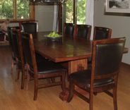 Trestle Style Dining Table 1 small