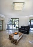 Quartz Crystal Glass Ceiling Light 2 small