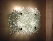 Quartz Crystal Glass Wall Sconce 3 small