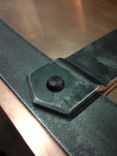 Craftsman Style Copper Hood With Forged Steel Strapping 2 small