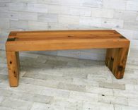 Reclaimed Cedar Box Joint Bench/Coffee Table 5 small