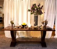 Dining Table Walnut Solid Wood 1 small