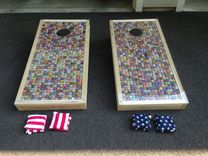 Custom Corn Hole / Baggo Set 1 small