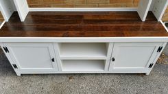 Barn Wood, Tv Stand, Media Console, Entertainment Center, Media Center, Tv Console, 2 small