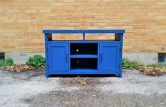 Barnwood, Entertainment Center,  Media Console, Tv Stand, Tv Console, Buffet Table, Media Stand 1 small