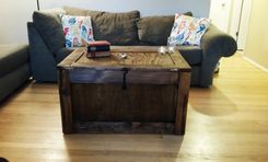 Barnwood, Trunks, Chests, Steamer Trunk, Trunk Coffee Table, Storage Trunk, Wooden Trunk, Trunk 2 small