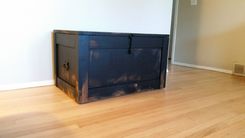 Barnwood, Trunks, Chests, Steamer Trunk, Trunk Coffee Table, Storage Trunk, Wooden Trunk 1 small