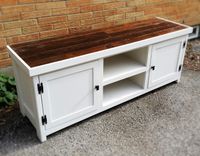 Barn Wood, Media Console, Tv Stand, Media Center, Entertainment Center, Media Stand 2 small