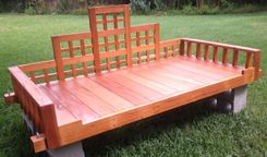 Outdoor Patio Swing Bed Or Hanging Day Bed 2 small
