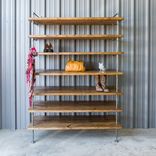 Industrial Closet Pipe Shelving, Shoe Shelves 1 small