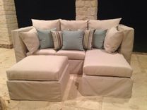 Cedar Outdoor Sofa With Chaise And Ottoman 1 small