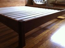 Cherry Bed With Shelves 3 small
