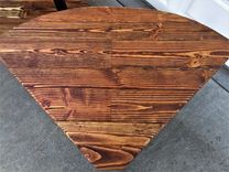 Modern Industrial Farmhouse End Table; Urban Rustic Tables 5 small