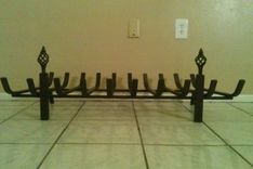 Custom Fireplace Grate 2 small