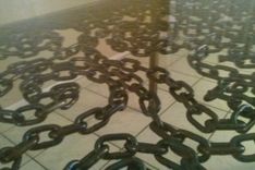Chain Dining Table 4 small