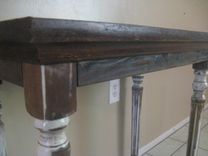 Reclaimed Wood Console Table 2 small